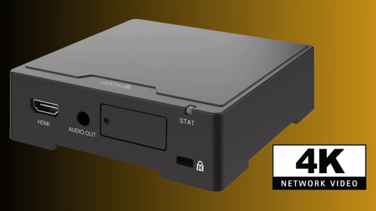 4K-Videodecoder AXIS D1110 - moderne Technik für die Videoüberwachung