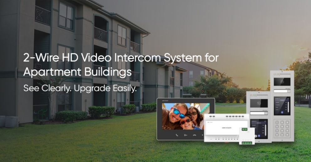 2-Draht-HD-Intercom-Lösung von Hikvision mit innovativen Neuerungen