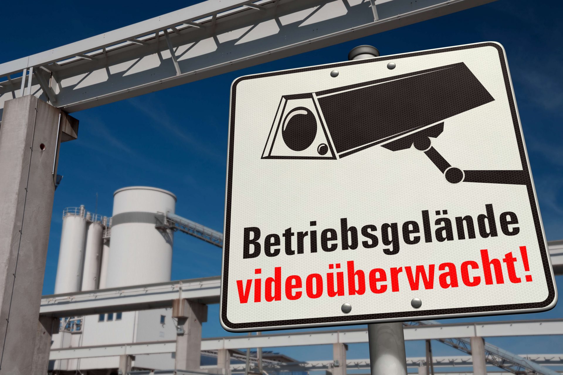 Videoüberwachung für Gewerbeobjekte gegen Diebstahl und Vandalismus