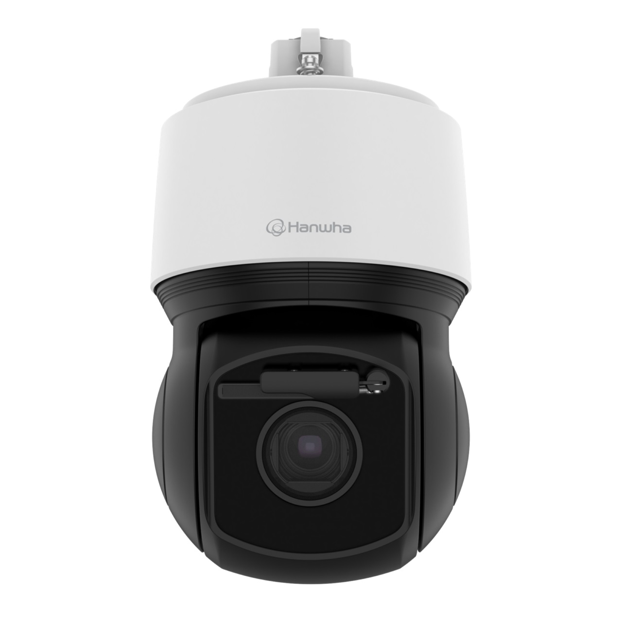 Hanwha XNP-C9303RW 8MP 30x AI PTZ Kamera mit integriertem Scheibenwischer