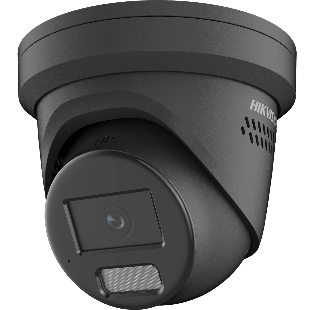 Hikvision DS-2CD2347G2-LSU/SL/2.8mm/C/BLACK 4MP ColorVu Turret Kamera mit Blitzlicht und Alarm