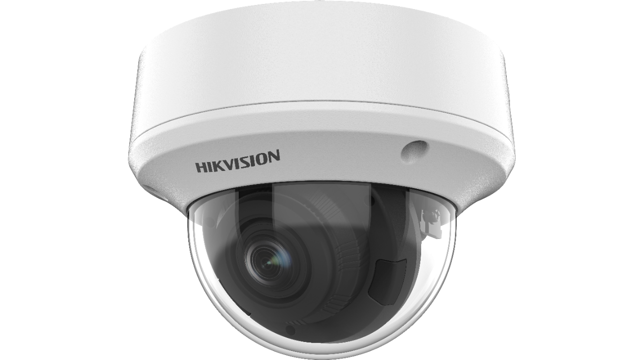 Hikvision DS-2CE5AH0T-VPIT3ZE/2.7-13.5mm(C) 5MP Analog HD TVI PoC Dome Kamera Full HD DWDR