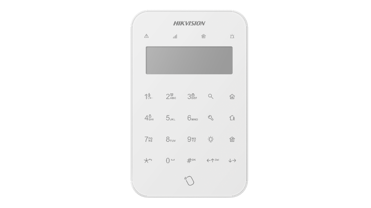 Hikvision DS-PK1-LT-WE Wireless LCD Keypad