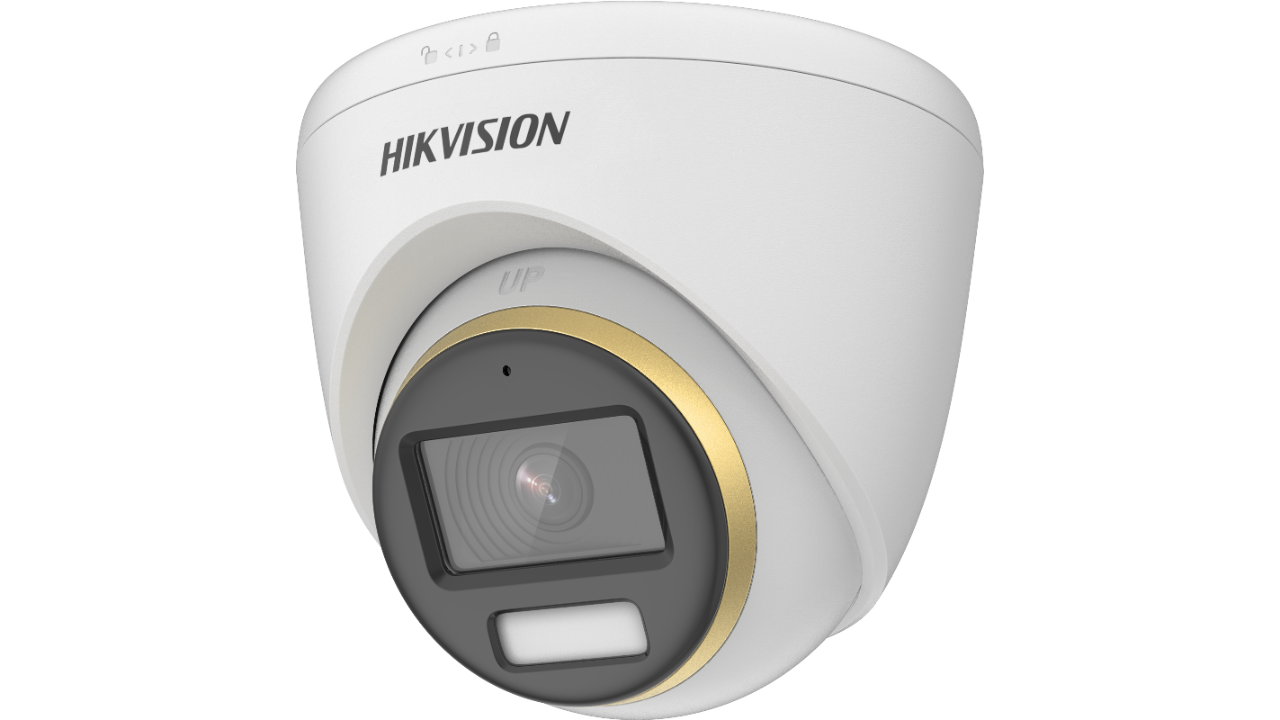 Hikvision DS-2CE72DF3T-FS(3.6mm) 2MP ColorVu HD TVI Turret Kamera 3.6mm Brennweite