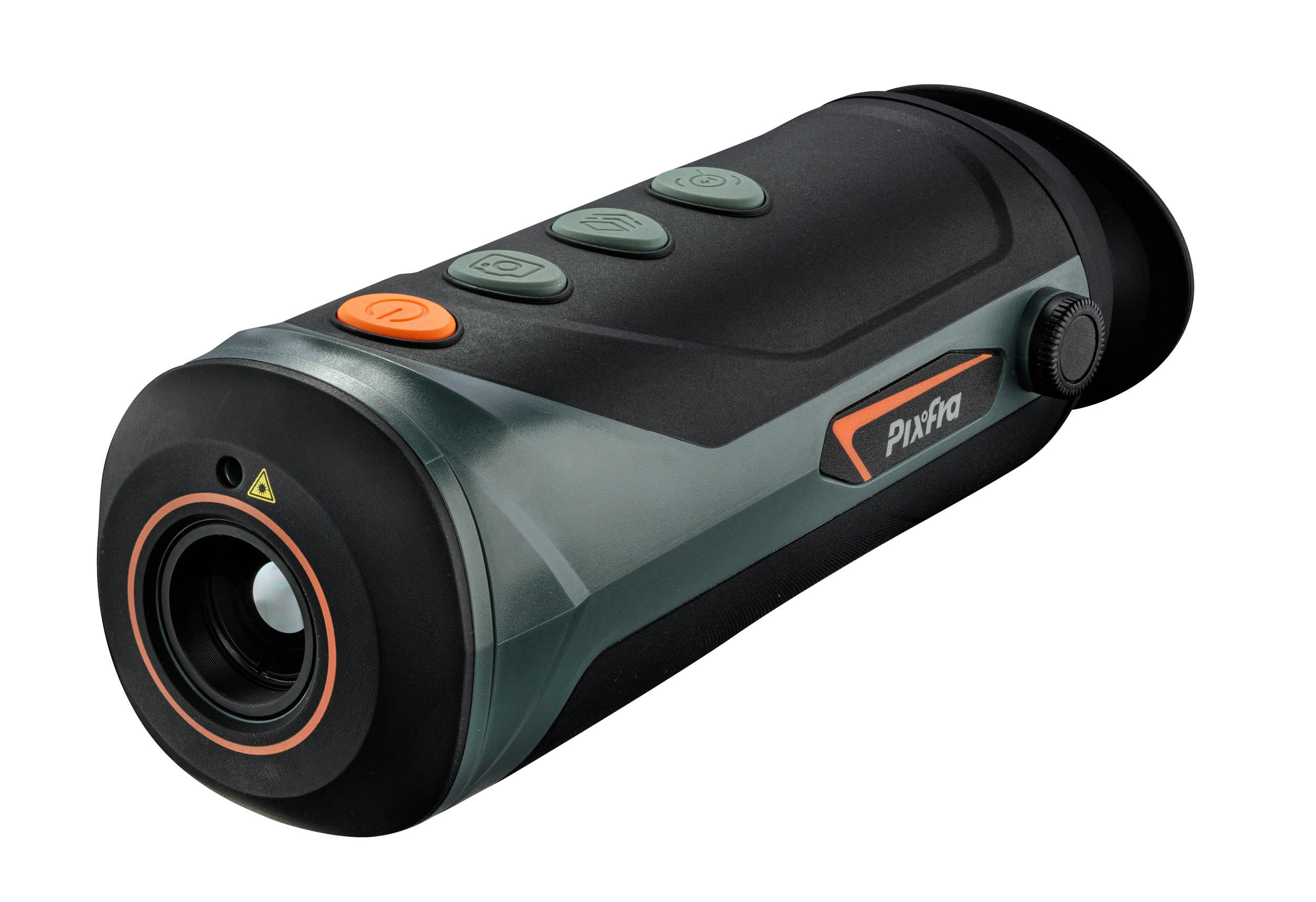 Pixfra M60 Monokulare Wärmebildkamera 25mm Brennweite mit 180m Laser und 1240m Erfassungsbereich