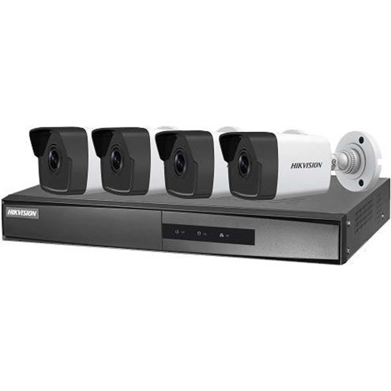 Hikvision DS-J142I/NK42E0H(C) 4X 2MP IR Netzwerk Bullet Kamera und NVR mit POE Unterstützung