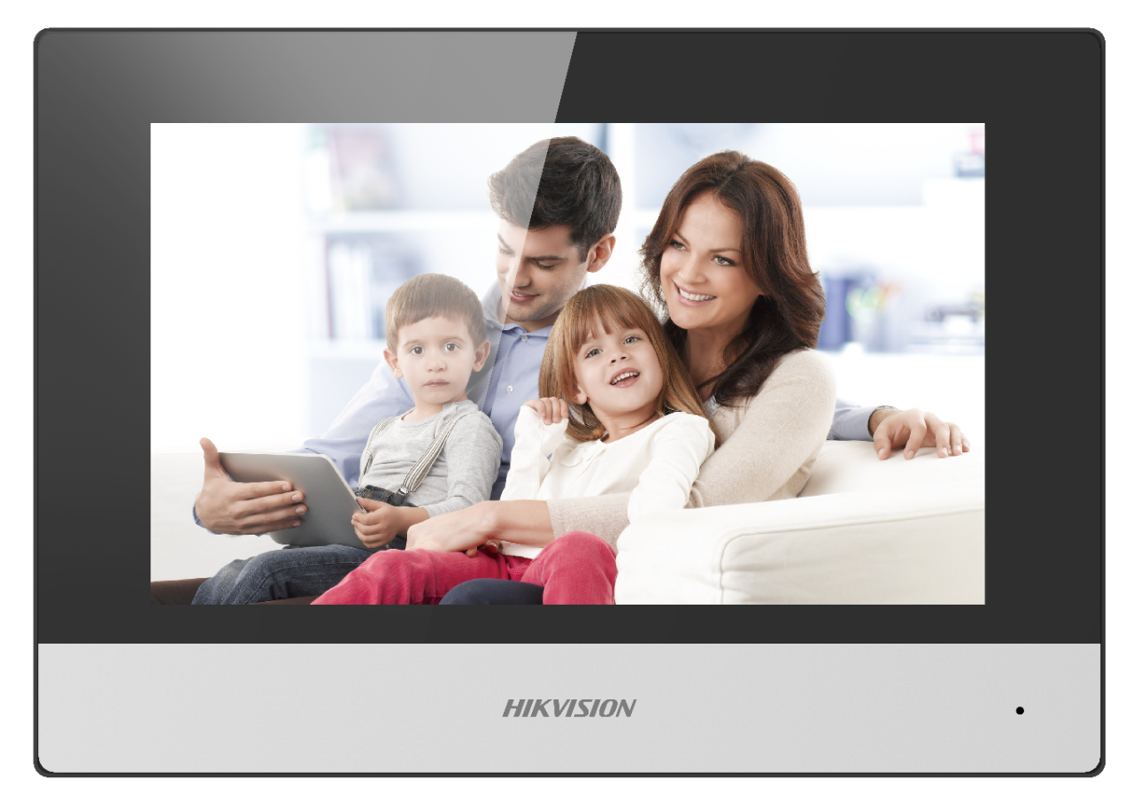 Hikvision DS-KIS702 2-Draht IP Video Intercom-Kit für Villa oder Haus