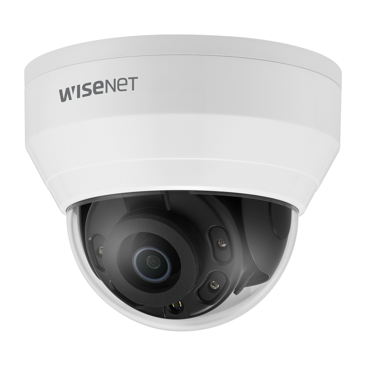 Hanwha WiseNet QND-8010R 5MP Netzwerk IR Dome Kamera mit 2,8 mm Brennweite