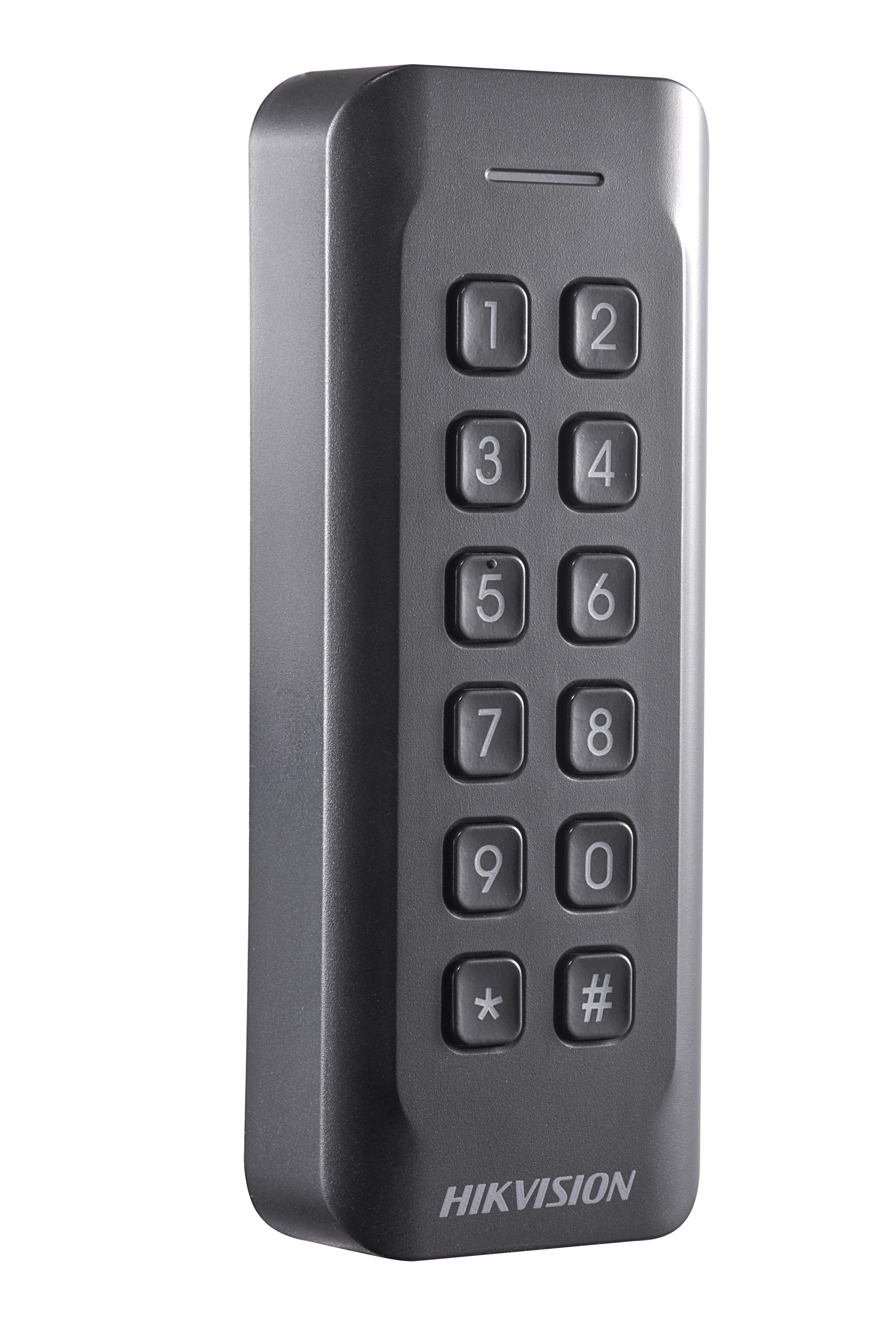 Hikvision DS-K1802MK Mifare Kartenleser für die Zutrittskontrolle mit Keypad